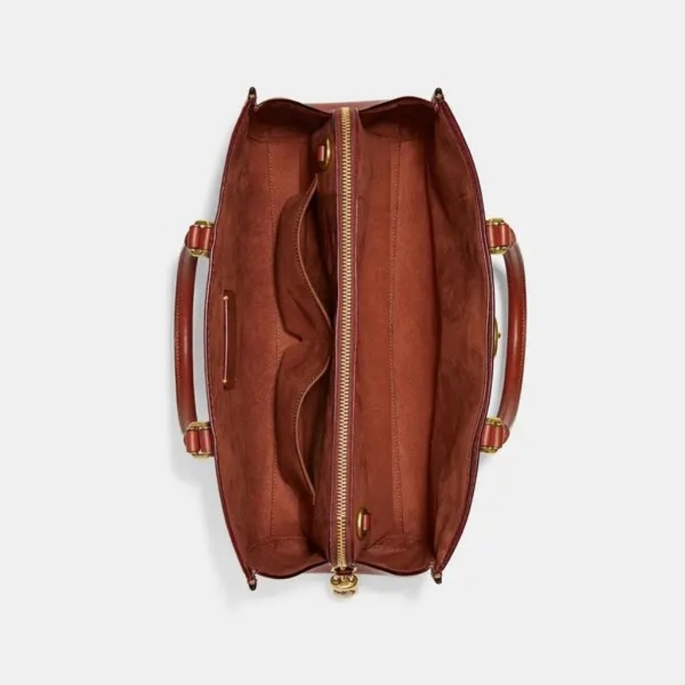 Coach Brooke Carryall In Signature Canvas - Picture 8 of 12